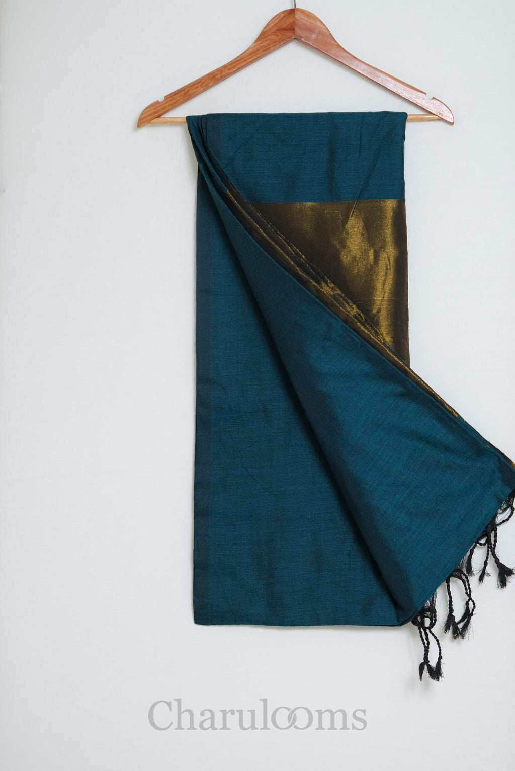 Royal Blue Pure Cotton Saree