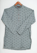 Sage Green Embellished Men’s Kurta
