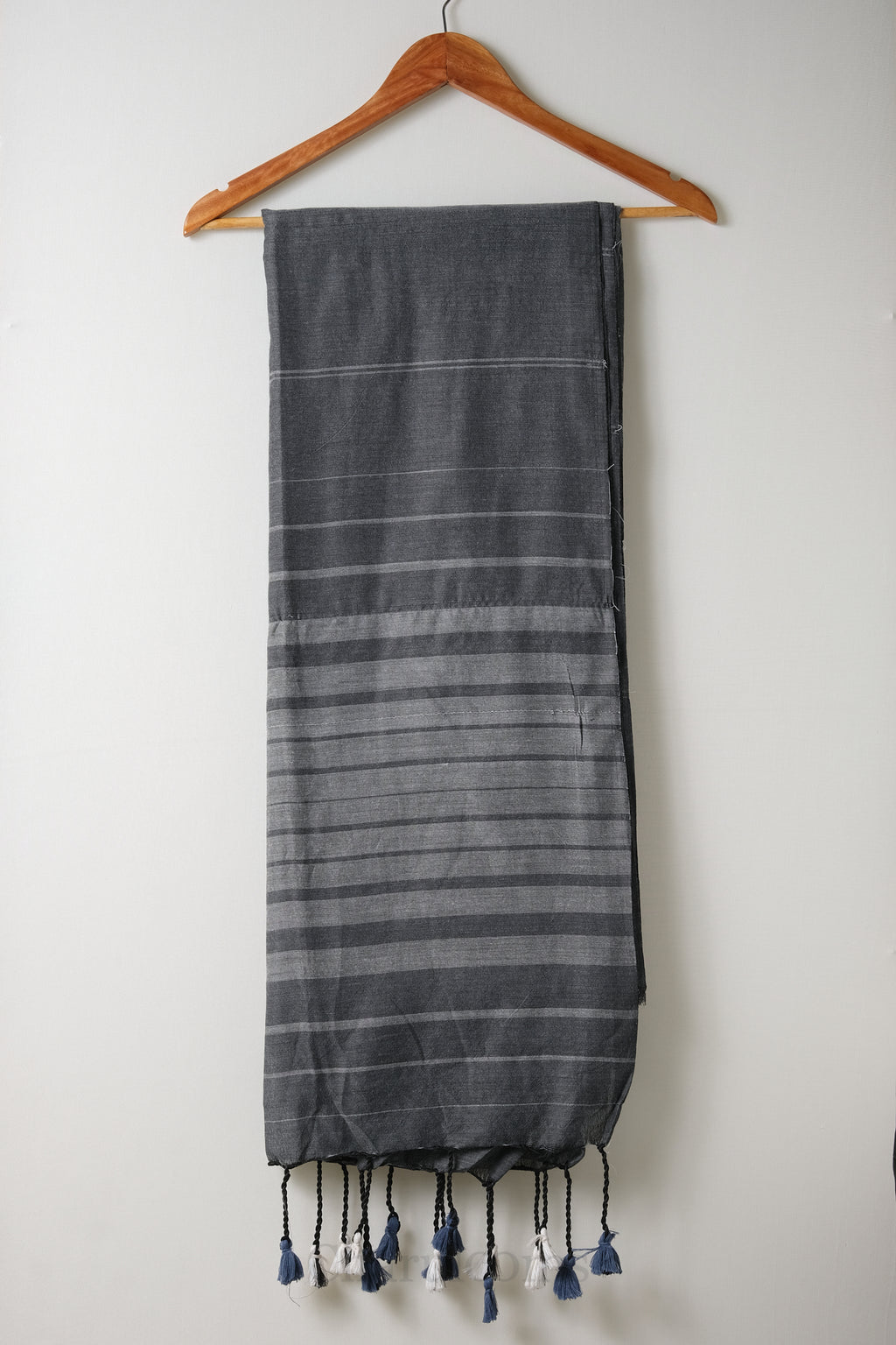 Grey Cotton Saree – 100% Premium Soft Cotton Classic