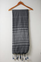 Grey Cotton Saree – 100% Premium Soft Cotton Classic