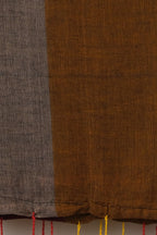Grey Yellow Maroon Mal Mal Cotton Saree – 100% Cotton Multi-Color Saree