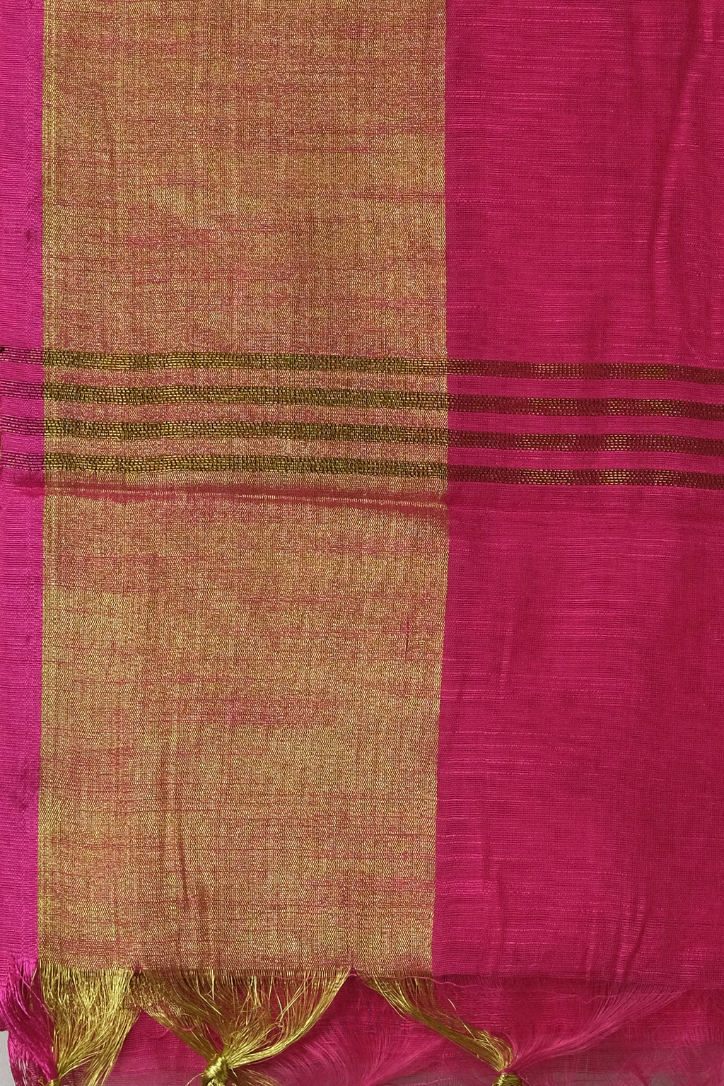 Pink Mal Mal Cotton Saree – 100% Premium Lightweight Cotton