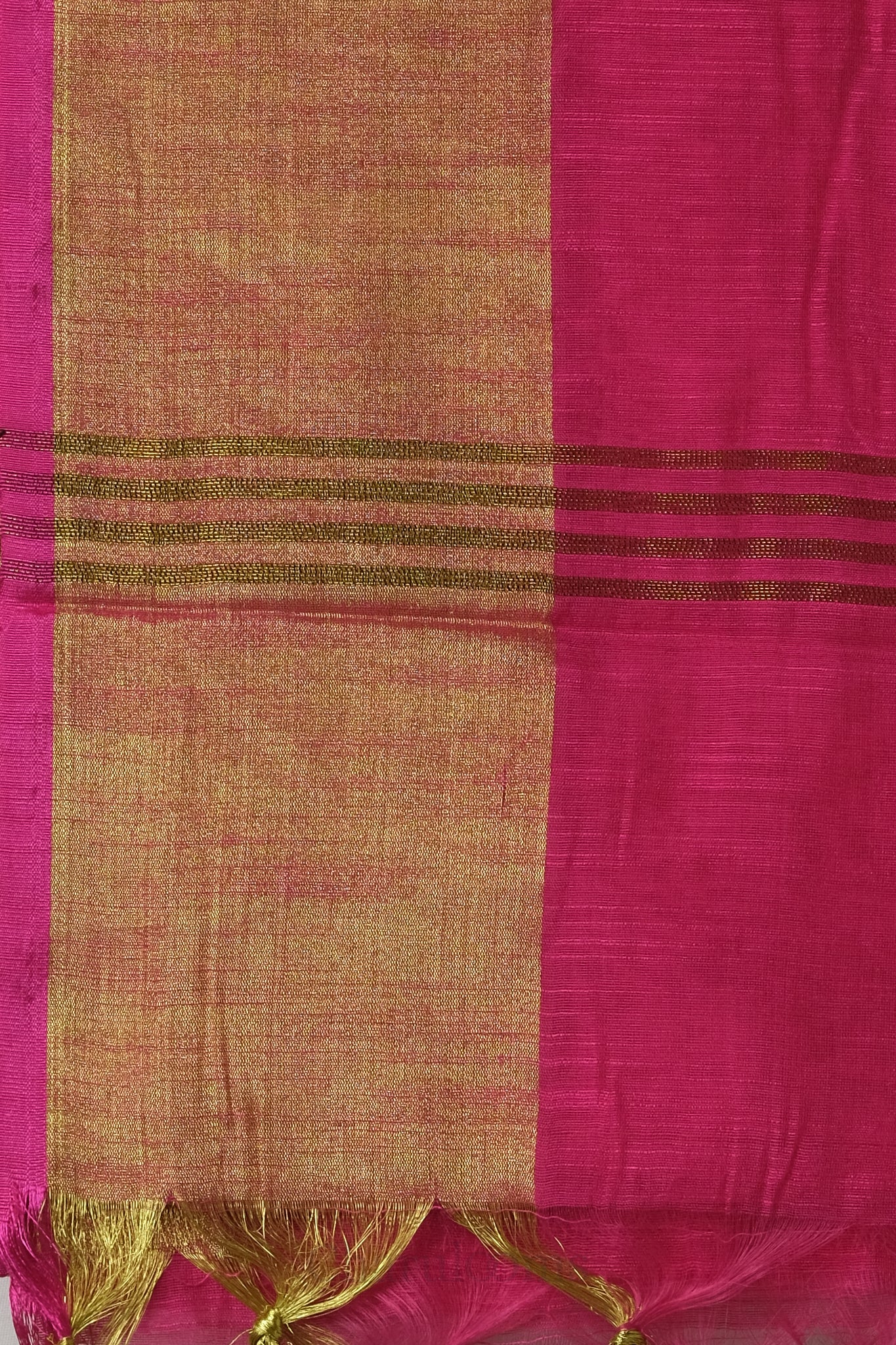 Pink Mal Mal Cotton Saree – 100% Premium Lightweight Cotton