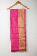 Pink Mal Mal Cotton Saree – 100% Premium Lightweight Cotton